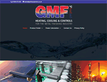 Tablet Screenshot of gmfequipment.com